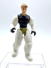 Titan A.E. E.V.A. Titan Suit and Cale with Pulsating Light Hasbro 2000 Complete