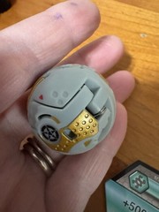 Bakugan Ram Gray Gold Transforming Action Figure 090421JF Battle Brawlers