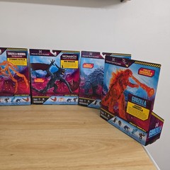MonsterVerse ION DRAGOn Burning Godzilla Titanus Scylla Mothra Frost Vark 6″ Lot