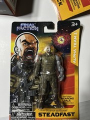 Lot Of 4: Final Faction Alpha Team 1 Action Figures & 1 Arrow ATV Kit New