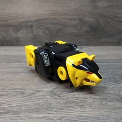 Bandai Power Rangers Deluxe Ninja Megazord Movie Edition Chest Yellow Black Bear