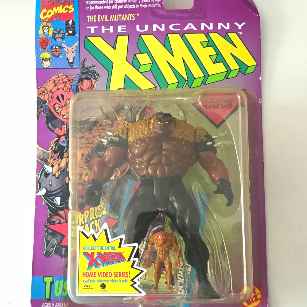 ToyBiz X-Men The Uncanny X-Men Tusk Action Figure Boxed Plastic Age 5+