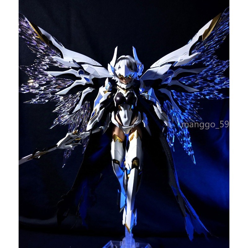 White Dragon Knight Galahad 1/12 Action Figure Model Assembly Kit Statue 17 cm