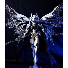 White Dragon Knight Galahad 1/12 Action Figure Model Assembly Kit Statue 17 cm