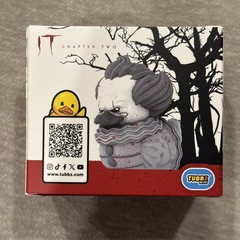 Mini Tubbz B&W Bloody It Pennywise Rubber Cosplay Duck Five Below Exclusive 2 in