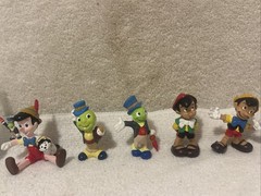 VTG Applause/bullyland Walt Disney’s Pinocchio 2” PVC Figure Lot Of 8 FREE SHIP