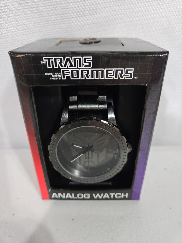Hasbro Transformers 2014 Extreme Time Autobot Analog Wrist Watch New In Box Rare