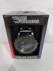 Hasbro Transformers 2014 Extreme Time Autobot Analog Wrist Watch New In Box Rare