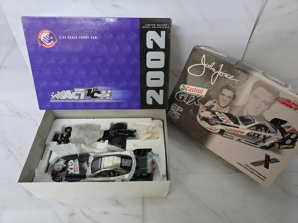 John Force Castrol Elvis 25th Mustang Funny Car 1:24 NHRA Action Racing /5376