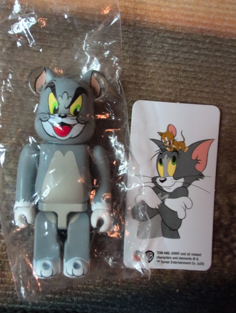 Bearbrick Series 41 Tom And Jerry Show Tom Cat Unopened With Card 100% Size