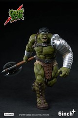 6inchplus GS001 1/12 Green Scar Hulk Action Figure 2026NEW In Stock