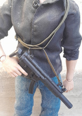21st Century Toys Ultimate Soldier 1/6 scale H&K HK MP-5SD Suppressed submachine