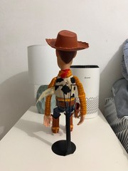 Toy Story Thinkway Toys Buzz Lightyear and Woody, Stand included