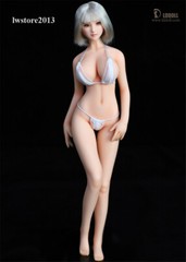 LDDOLL 27XL 1:6 Semi-white Female Action Figure Flexible Finger Body Model Toy
