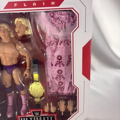 New/Sealed Ric Flair Ultimate Edition WWE 2021 Figure purple pink big gold robe