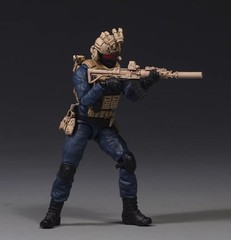 Pre-sale Premium Painted 1/18 3.75″ Male Soldier Action Figure Toy Xmas Gift