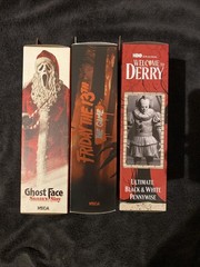 NECA ULTIMATE SAVINI JASON ACTION FIGURE FRIDAY THE 13TH THE GAME GHOST FACE LOT