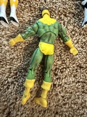 Power Rangers Black & Yellow Ranger + Marvel Falcon Action Figure Lot ToyBiz