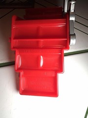 1986 Mattel BraveStarr Fort Kerium Chair Red Throne Parts Weapons Lot