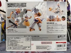 Bandai S.H.Figuarts ONE PIECE Monkey D. Luffy Gear 5 Future Island Egghead Toy
