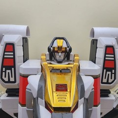 Mighty Morphin POWER RANGERS MMPR (1994) WHITE TIGER ZORD 10″ [COMPLETE] WORKS