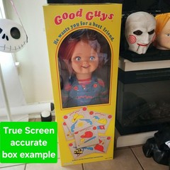 Child’s Play Chucky Good Guys Doll TRUE 1:1 Screen Accurate Box Trick or Treat