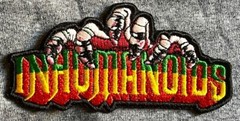 INHUMANOIDS embroidered figure patch action logo title symbol monsters mutant