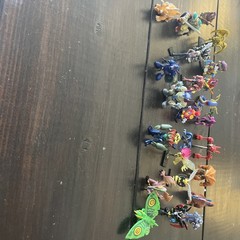 Lot of 25 1996 Mattel Yu-Gi-Oh Takahashi Mini Figures Vintage