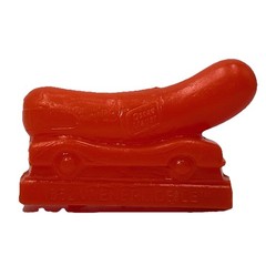 Vtg Mold a Rama Figures Gorilla Wienermobile Panther 1960’s Souvenir Set Of 3