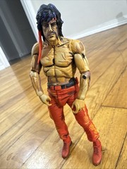 Neca Rambo Classic Video Game Appearance Authentic 8 bit NES 7 Inch Figure Loose