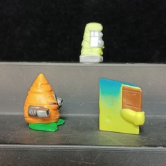 Moose Toys Grossery Gang Time Wars 3 Lot Stinky Chesse Bot Carrot Slop Bot #3