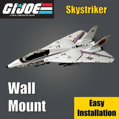 GI Joe Wall Mount For Skystriker XP-14F 1983