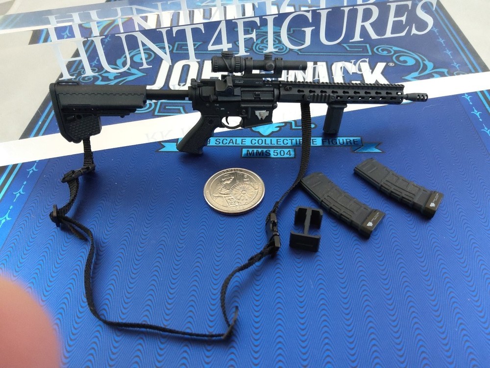Hot Toys MMS504 JOHN WICK 1/6 Scale action Figure’s AR Assault Rifle Only