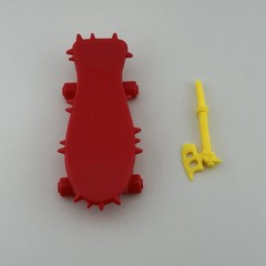 Vintage 1990s Battle Trolls Thrasher Hasbro Accessories Battle Axe Skateboard