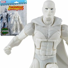 The West Coast Avengers Retro Vision (White) Marvel Legends 6-Inch Cardback Acti