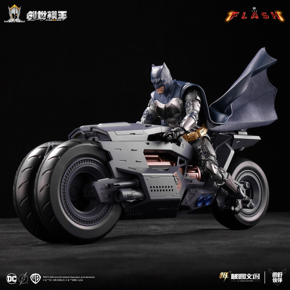 Only Motocycle Modoking Motocycle 1/12 THE FLASH Movie BATMAN Motocycle Figure