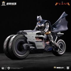 Only Motocycle Modoking Motocycle 1/12 THE FLASH Movie BATMAN Motocycle Figure