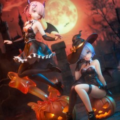 HiPlay Animester×KDcolle 1/7,Ram & Rem Illusionary Night Magician Figurine