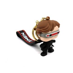X-MEN Keychain Marvel Wolverine Cyclops Magneto Storm Phoenix Figure Key Ring