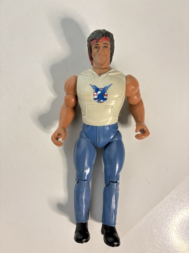 Vintage 1985 1986 Anabasis Fire Power Rambo Force Of Freedom Figure Stallone