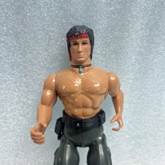 1985 Rambo Action Figure 7” Coleco Anabasis Force of Freedom Sylvester Stallone
