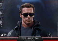 NEW Hot Toys MMS307 Terminator Genisys T800 T 800 Guardian Arnold Schwarzenegger