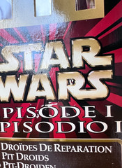 STAR WARS – PIT DROIDS – EPISODE I – 1998 – EUROPEAN VERSION – RARE