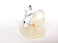 101 Dalmatians Frozen Ice Sculpture Figure, Vintage McDonald’s 1990’s
