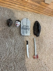 NECA Freddy vs Jason Ultimate Jason Voorhees Action Figure AND ACCESSORIES