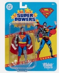 McFarlane DC COMICS Super Powers CYBORG SUPERMAN 5″ Figure MIP!