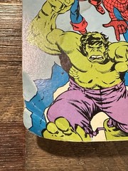 1975 MEGO Comic Action Heroes THE INCREDIBLE HULK 3.75″ Rare 1st Issue Card