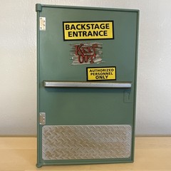 WWE WWF Jakks Back Stage Brawl Accessory Door Only Part Playset piece