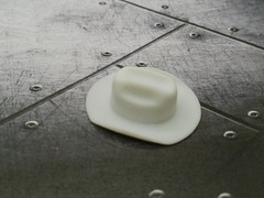 Custom 1:12 Scale Western Cowboy Hat Accessory for 6″ Action Figures – MEDIUM
