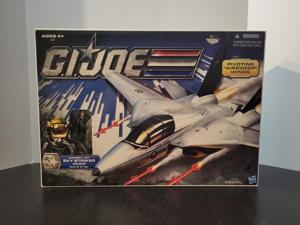Sky Striker Combat Jet XP-21F G.I. JOE COBRA 30th Anniversary Sealed NEW #2